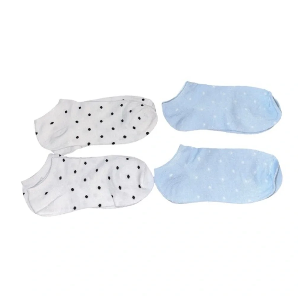 NEW 4-Pairs of Kids Polyester Girl Socks (Color Pack 4)